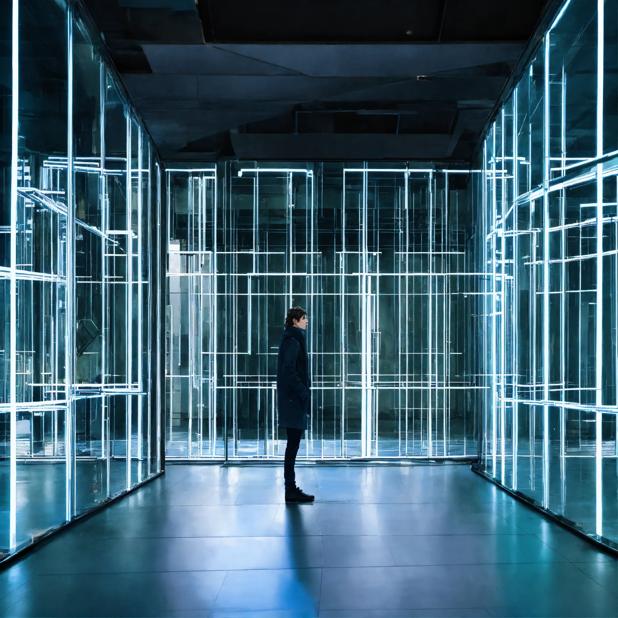 Stort panoramavindue